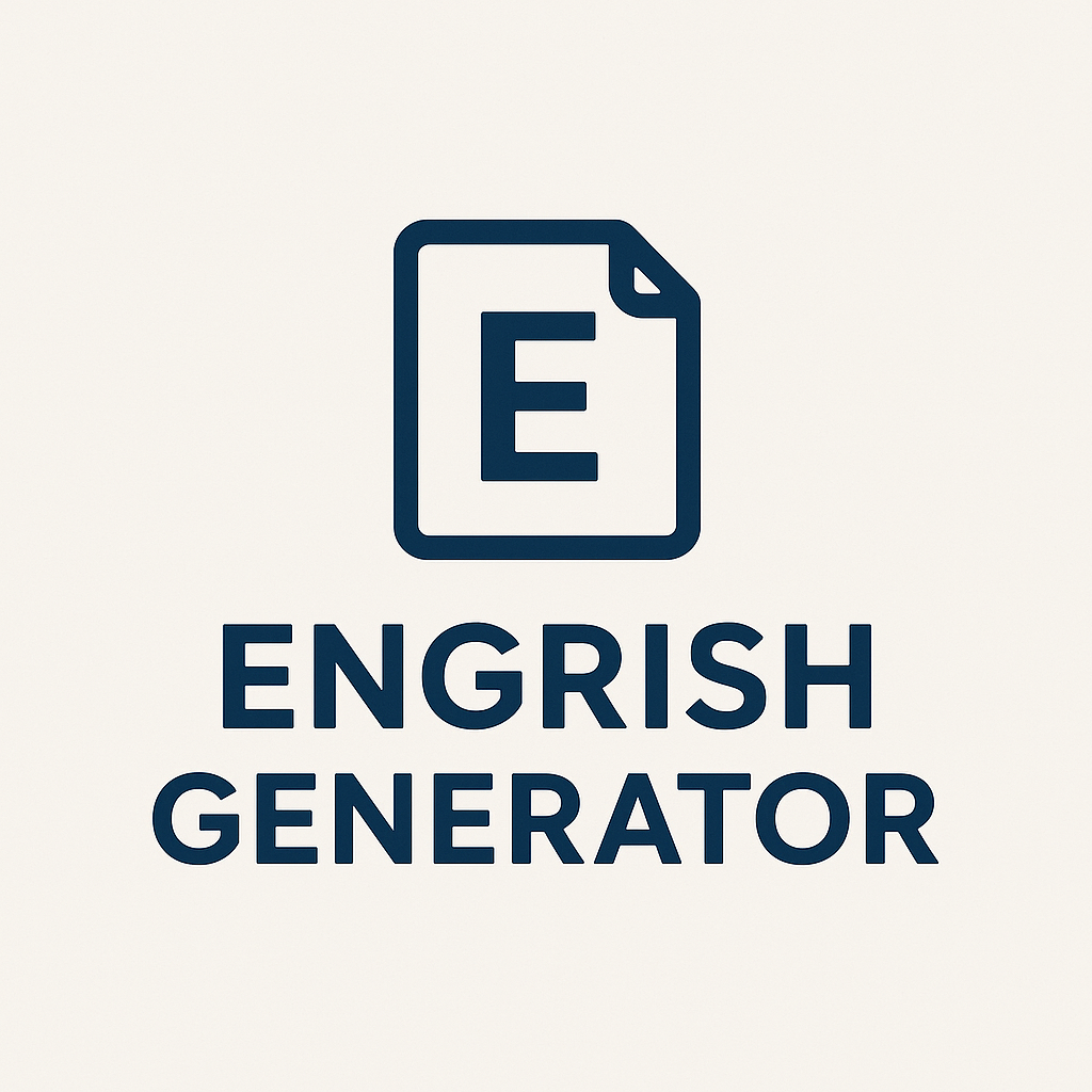 Engrish generator